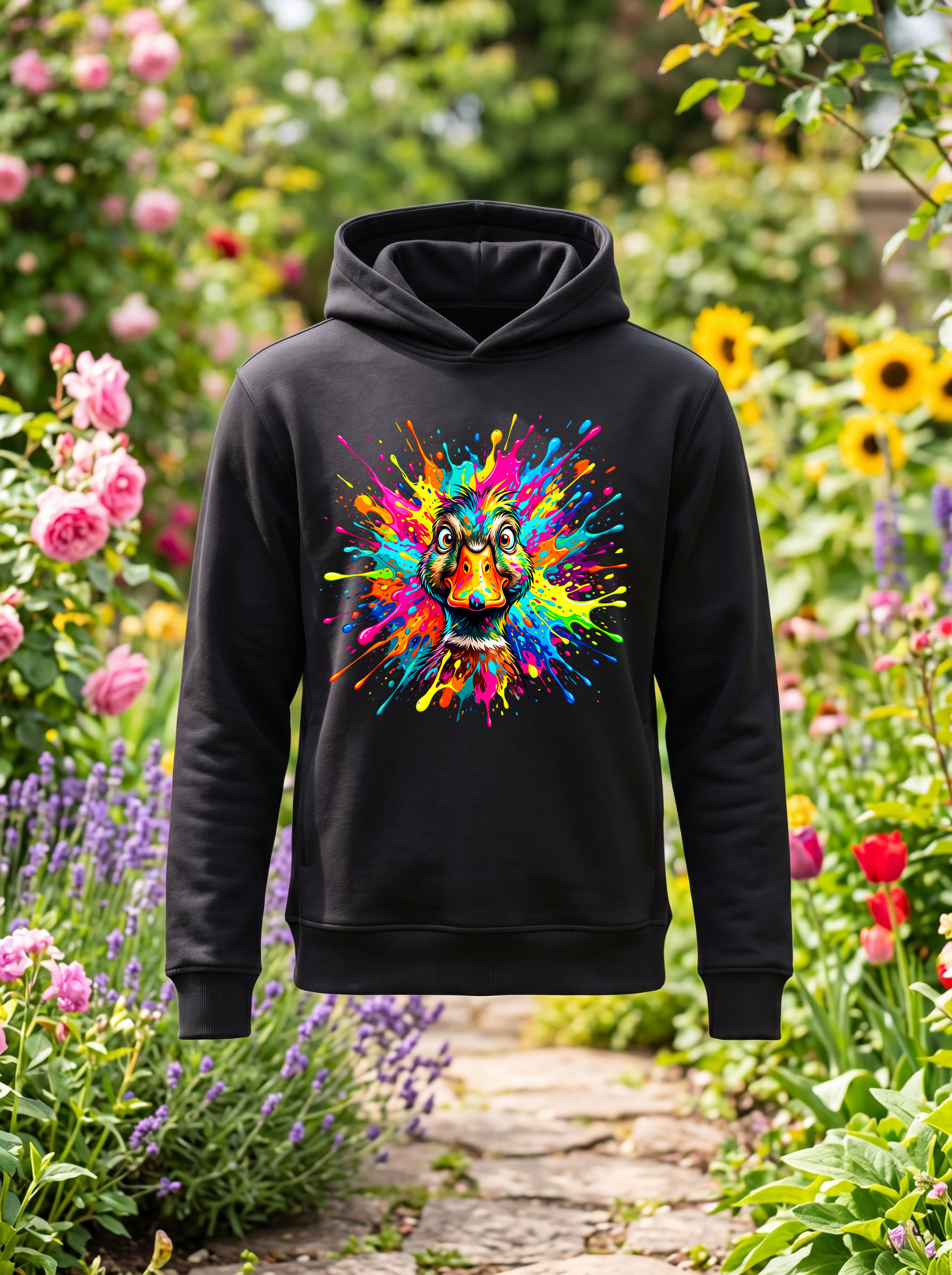 Canard sweat noir